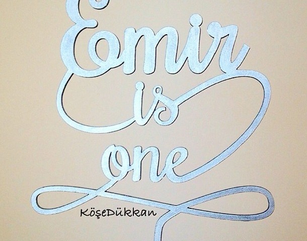 İlk doğum günleri özeldir. İyi ki doğdun Emir.